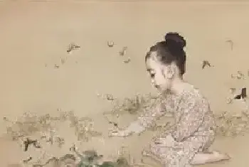 画家爸爸的另类“晒娃”：把女儿画进油画[图文]