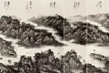 刘应雄新“潇湘八景”中国画赏析[图文]